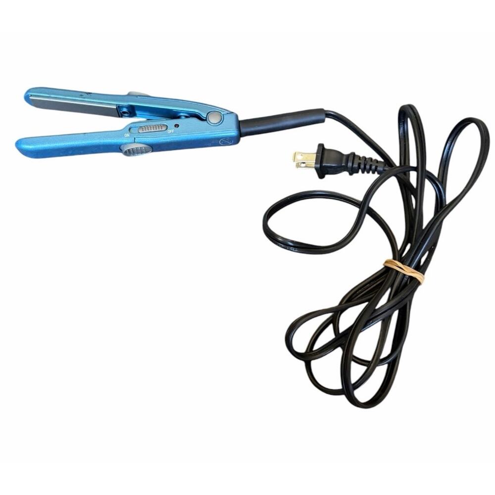 CHI Expert Pink Flat Iron Babyliss Pro Mini Flat Iron Bundle Tested Working - Picture 13 of 16